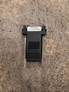 NEW HP HPE 180-0059-01 3PAR 7000 8000 DB9 to RJ45 Serial Black Console Adapter - Picture 1 of 2