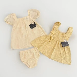 Modern Moments Gerber Dress & Dress + Bloomers 2Pc Set Baby Girl 12M NEW - Picture 1 of 19