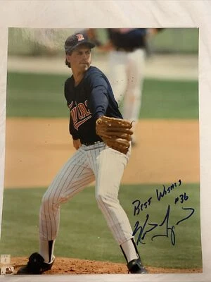 凯文·塔帕尼签名亲笔签名 8 x 10 照片明尼苏达双胞胎 — 第 1/3 张图片