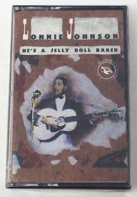 LONNIE JOHNSON “He’s A Jelly Roll Baker” SEALED Cassette Tape Blues RCA Bluebird - Image 1 of 3