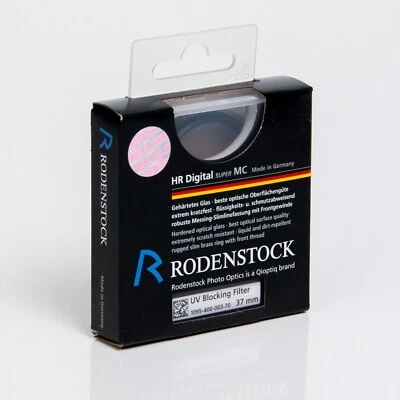 RODENSTOCK  UV-Filter HR Digital UV  Ø37mm Made in Germany  vom Fotofachhändler - Image 1 of 3