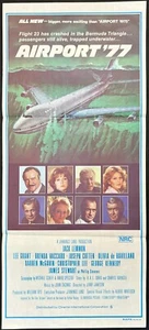 Airport 77 ORIGINAL Australian Daybill Film Poster Jack Lemmon James Stewart - Picture 1 of 5