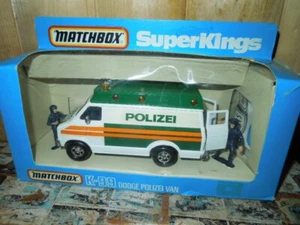 Matchbox K 99 Dodge Polizei Van LKW in original Schachtel! - Bild 1 von 3