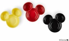 Le Creuset Mickey Mouse 3 Mini Dish Plate Set 89288171979031 Stoneware