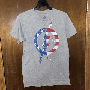 Nueva camiseta pequeña DC Comics The Flash roja blanca azul con logotipo - Imagen 1 de 3