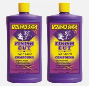 Wizards 11040 Finish Cut No Swirls Compound 32 oz. each (2 Pack) - Picture 1 of 1