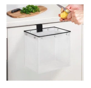 Hanging Kitchen Trash Can, Small Trash Can Under Sink, Transparent EVA Plastic D - Picture 1 of 1