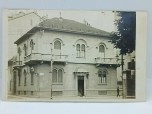 Raro Torino cartolina fotografica Via Vagnone 1915 - Imagen 1 de 5