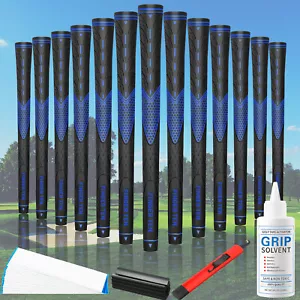 Mazze da golf impugnature in gomma confezione da 13 con kit di riparazione per tutte le condizioni atmosferiche - Foto 1 di 18