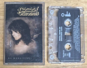 Ozzy Osbourne No More Tears Heavy Metal Cassette Tape ZT46795 Black Sabbath Used - Picture 1 of 7