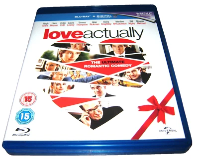 Love Actually - 2 Disc - Hugh Grant - Blu-Ray - Near Mint - Region B - Image 1 of 2