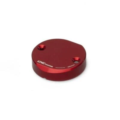 CNC Racing front brake red fluid reservoir cap TOUCH Ducati 1098S 2007-2008 - Imagem 1 de 4