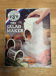 Vintage 1988 The Insalatiera nuovo in scatola colore bianco A - Foto 1 di 5