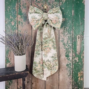 Hermoso arco hecho a mano para casa de campo | Arcos de tela estilo vintage - Imagen 1 de 21