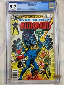 THE MICRONAUTS (1979) #1 CGC 9.2/NM-MINT 1ST APPEARANCE BARON KARZA BUG MICRONS - Picture 1 of 3