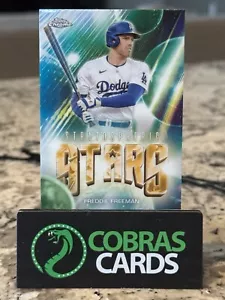 2024 Topps Chrome Update Stratospheric Stars #SSC26 Freddie Freeman - Picture 1 of 2