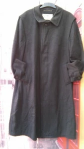 ABRIGO CLASICO HUBERTUS LODEN GRIS MARENGO MADE IN AUSTRIA  LANA VIRGEN  T 50 - Imagen 1 de 9