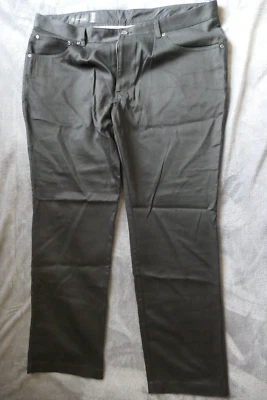 Calça INC International Concept masculina preta slim fit clássica cintura 38 costura interna 30 - Imagem 1 de 4