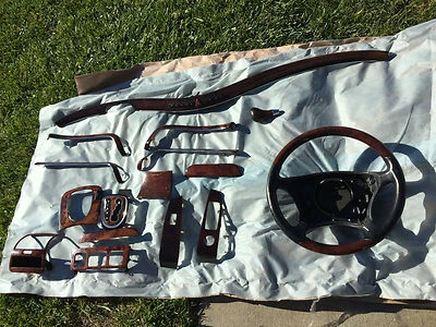 Mercedes-Benz W220 S350 S430 S500 S600 S55 wood interior trim + Steering wheel - Image 1 of 4