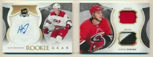 2017-18 The Cup Autographed Rookie Gear Booklet Patch Jersey Haydn Fleury - Picture 1 of 2