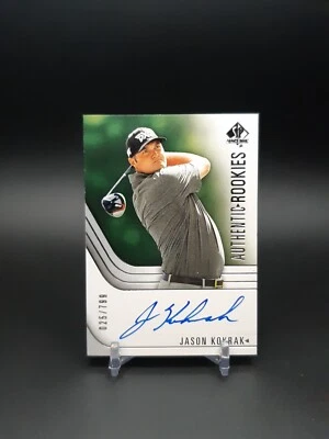 2021 SP Authentic Rookie Signatures Tier 1 /799 Jason Kokrak UER #102 Auto - Image 1 of 2