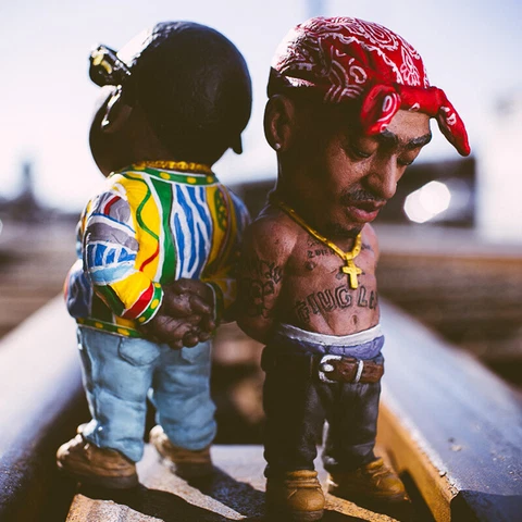 2PAC BIGGIE SMALLS LIL HOMMIES RAP ICONS Cover
