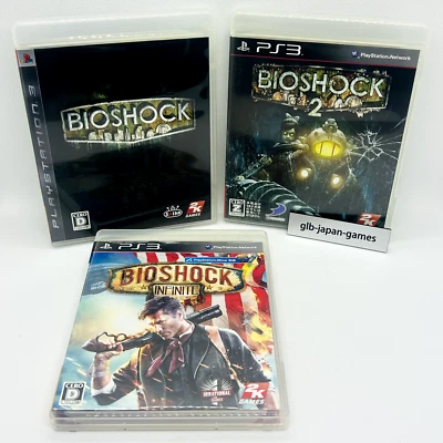 PS3 Bioshock 2K Collection & 2 & Infinite set from Japan Game Used - Image 1 of 4