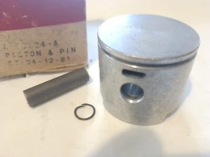 NOS Genuine Piston & Pin Homelite Super 2 Chainsaw, 1 7/16" Bore, A-70224-A - Picture 1 of 2