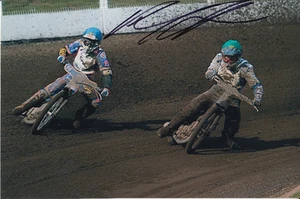 PAUL COOPER HAND SIGNED SCUNTHORPE SCORPIONS SPEEDWAY 6X4 PHOTO 3. - Picture 1 of 1