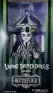 Muñecas Living Dead Beetle Juice Showtime Beetlejuice Muñeca Tim Burton - Imagen 1 de 6