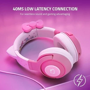 Razer Kraken Kitty V2 BT Headset Hello Kitty Edition - Picture 1 of 7