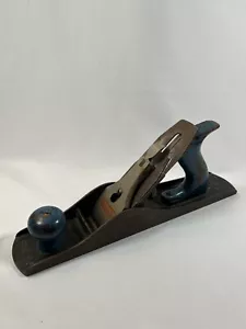 Vintage Stanley Bailey Nr. 5 glatte Unterseite Handflugzeug blau - Bild 1 von 16