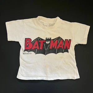 Vintage 1960s BATMAN T SHIRT 1966 Allison Youth Movie Tie In - Picture 1 of 9