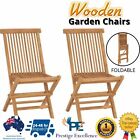 2x Foldable Garden Chair Outdoor Furniture Patio Seat Waterproof Folding Chairs