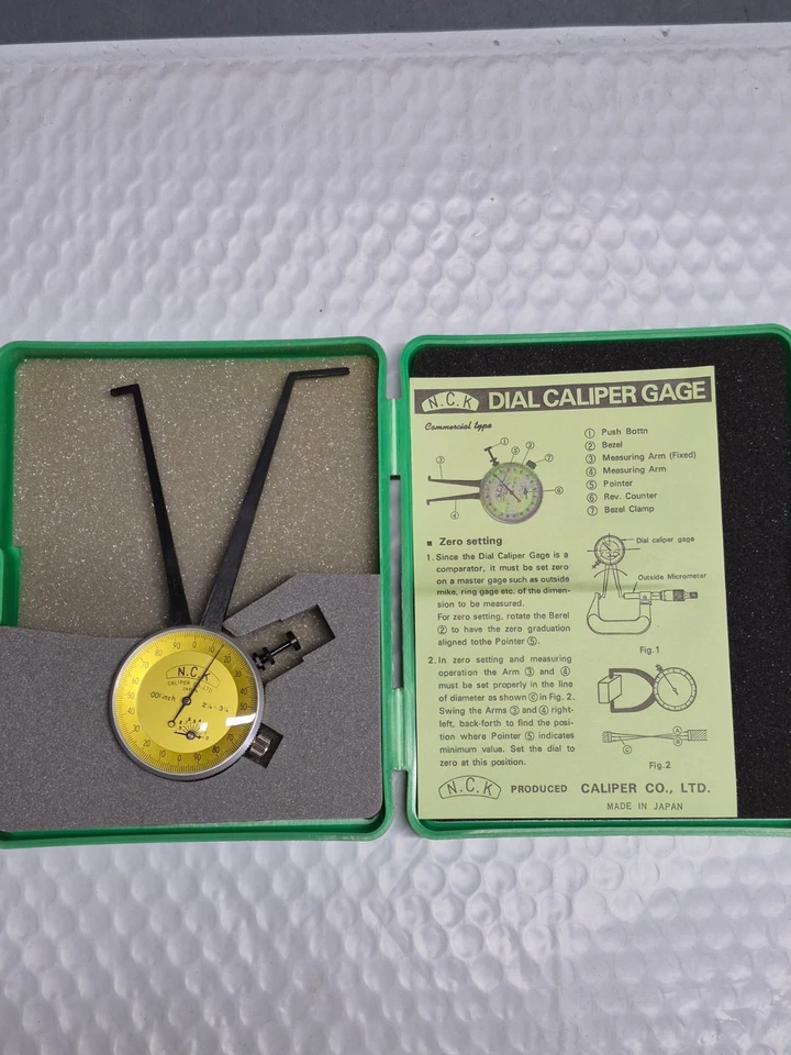 NCK Internal Dial Caliper GAGE 0.001" RANGE 2-1/4 TO 3-1/4 INCH NEW - Image 1 of 1