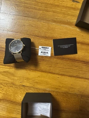 Reloj Coach Hombre 14602654 Elliot Cuarzo Esfera Negra Dorado Acero Inoxidable 41mm Foto 1 de 4