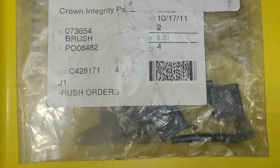 Cepillo, motor Crown 073854 73854 OEM (cantidad 1 = 1 cepillo) Foto 1 de 1