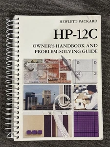Hewlett Packard HP-12C Owner's Handbook and Problem-Solving Guide PB 1983 - Afbeelding 1 van 7