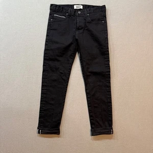 Naked & Famous Super Guy Black Cobra Stretch Selvedge Japanese Denim Jeans 32 - Picture 1 of 13