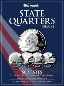 State Quarters 1999-2009 Deluxe Collector's Folder: District of Columbia and... - Imagen 1 de 1