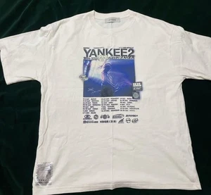 YANKEE Vintage Tour T-Shirt Size L White 2020 Limited Edition Collectible - Picture 1 of 1