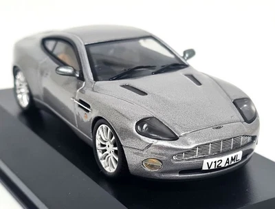 Ixo 1/43 Aston Martin V12 Vanquish Grey Metallic Diecast scale model car - Image 1 of 4