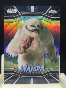 WAMPA 2024 Topps Chrome Star Wars Hyperspace #BF-2 Bigger Fish REFRACTOR Hoth - Picture 1 of 2