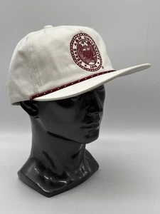 NEW Texas A&M University Aggies Classic Crest Logo Embroidered Rope Cap Hat - Picture 1 of 9