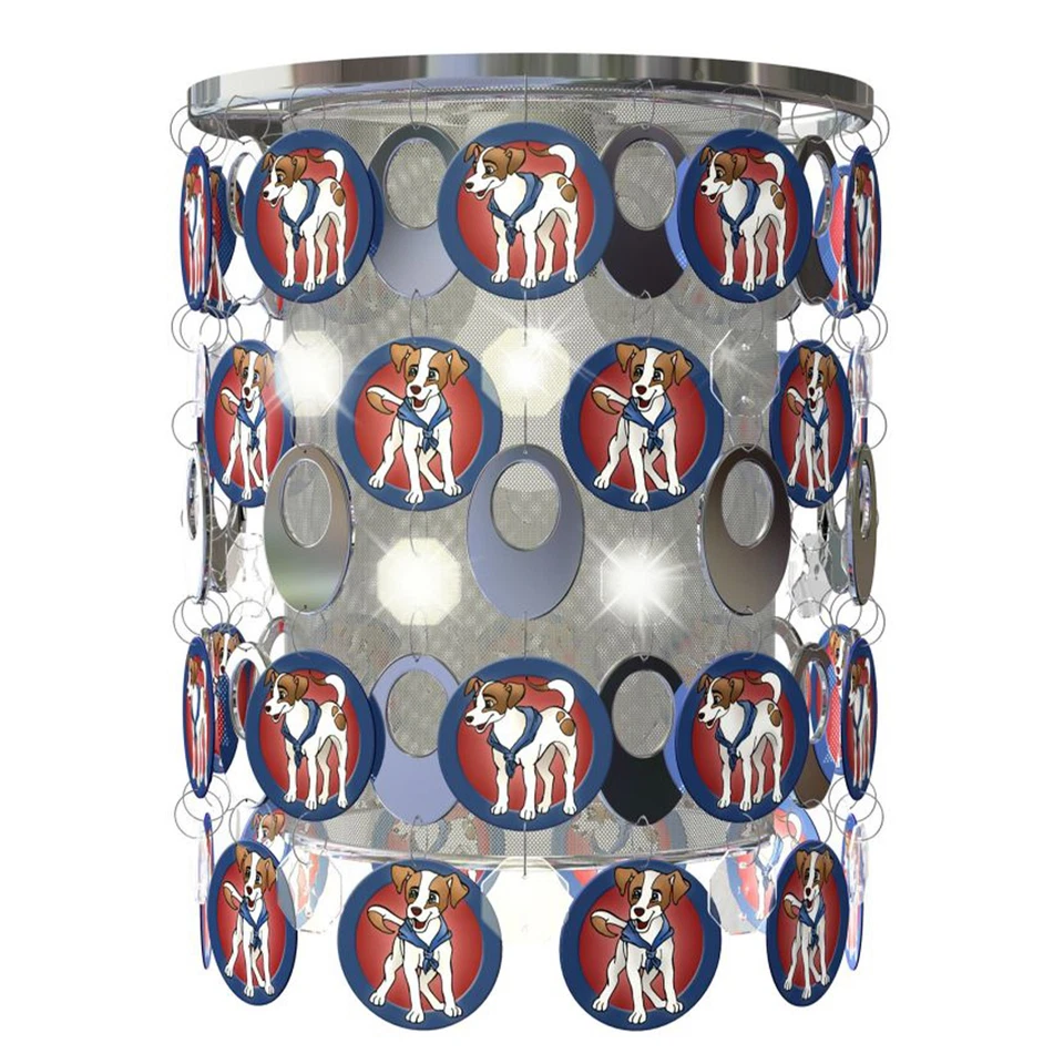 ESTO FANTASIA 950003 LAMPEN SCHIRM HÄNGE LAMPE 33 CM KINDER LAMPE HUNDE 50836279