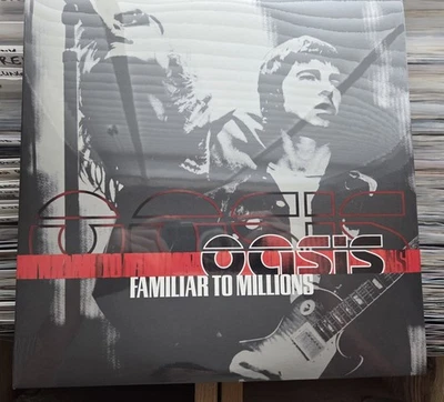 Oasis Familiar to Millions 3xLP Vinyl Record New Sealed Amazon Red exclusive  - Image 1 of 3