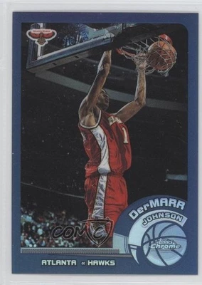 2002-03 Topps Chrome Refractor DerMarr Johnson #83 - Image 1 of 2