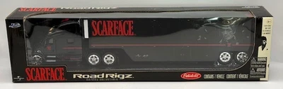 Литая модель трактора прицепа Jada Toys SCARFACE Road Rigz Peterbilt 387 - Изображение 1 из 4