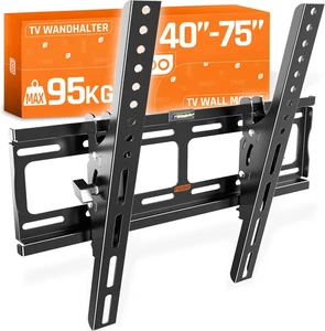 Supporto TV Parete R09 32”-65” Pollici 81-165 Cm Staffa Televisore Inclinabile F - Foto 1 di 12