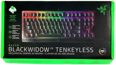 Razer BlackWidow V3 RGB Tenkeyless Mechanical Gaming Keyboard - Image 1 of 4